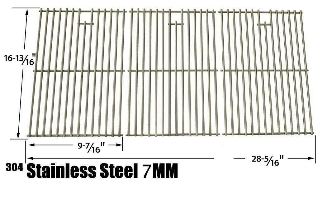 Cooking Grates Kingston SRGG51111,SRGG51112,SRGG51204A,85-3024-4,G43215,Set of 3 - $106.20