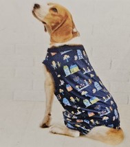 New Dog Hanukkah Lion Family Pajama Set  Blue Lions size XL Pet Up To 100lbs - £7.07 GBP