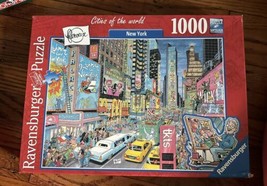 Ravensburger ** CITIES OF THE WORLD NEW YORK ** 1000 piece Jigsaw Puzzle - £11.60 GBP