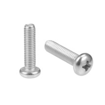 uxcell M5x20mm Machine Screws Pan Phillips Cross Head Screw 304 Stainless Steel  - £11.78 GBP