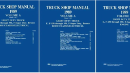 1989 Ford Truck F150 250 350 BRONCO Econoline Shop Service Repair Manual... - $199.74