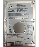 Seagate ST94011A HDD , 2.5&quot; , 40 GB, 44-Pin IDE/PATA/UDMA-100, tested w/... - $66.41 CAD