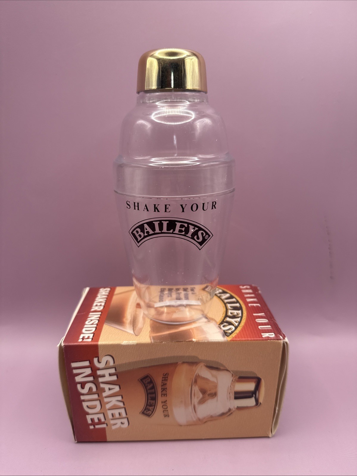 Vintage 1994 Baileys Irish Creme Barware &quot;Shake Your Baileys&quot; Shaker Mak... - $9.89