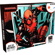 Deadpool Comic Panel 16&quot; x 20&quot; Art By Numbers Kit Multi-Color - £29.53 GBP