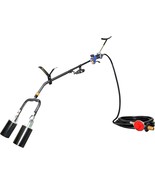 Flame King 1,000,000 Btu Dual Propane Torch Kit Heavy Duty Weed Burner,,... - £63.23 GBP