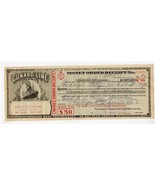Cunard Line Money Order Receipt 1932 $9.75 Budapest  - £38.93 GBP