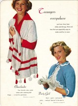 12 Stoles Shrug Bolero Poncho Crochet Knit Hairpin Lace 1953 Patterns - £9.47 GBP
