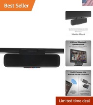 Cyber Acoustics USB Powered Speaker Bar with Bluetooth &amp; Monitor Clamp D... - $34.00