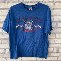 Harley Davidson “Bad to the Bone” Tee Shirt Men’s L Blue T-Shirt Menomon... - $19.37