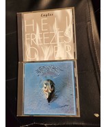 LOT OF 2: The Eagles Their Greatest Hits Asylum + HELL FREEZES OVER [CD] - $6.92