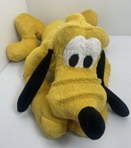 Disney Land World Parks 16&quot; Laying Down Pluto Dog Plush Stuffed Animal T... - £9.74 GBP
