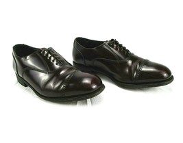 Florsheim Lexington Cap Toe Dress Shoe Mens 11 3E Burgundy Leather EU 44 UK 10.5 - £35.61 GBP