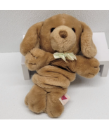 Vintage Dakin Brown Dog Musical Pull Lullaby Plush 1988 Brown Tested And... - $50.63 CAD