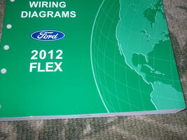 2012 FORD FLEX Schema Elettrico Manuale Di Riparazione Servizio EWD 2012 - $1.95