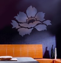 Tree Peony Wall Stencil - Large - Reusable stencils for Awesome home decor! - $34.95