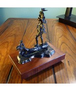 Vintage Dan Levin Bronze Metal sculpture - $742.38 MXN