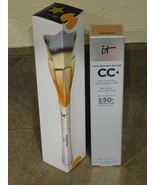 IT Cosmetics CC+ Full Coverage Cream and Heavenly Luxe Star Brush Light/... - £51.69 GBP