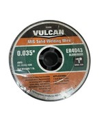 Vulcan MIG Solid Welding Wire 0.035 ER4043 Aluminum 1 Lb New Sealed - $457.31 MXN