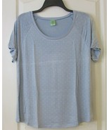 HONEYDEW 2 Piece Super Soft Jersey Pajama Set Blue Dot Women&#39;s Sz L-XL NWT - $23.14