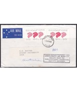 Singapore: 1990 Airmail Envelope With Postage Labels. Ref: P0123 - €0,73 EUR