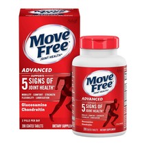 Move Free Joint Health Schiff Advanced Glucosamine Supplement Care 200 Tablets ~ - $42.99