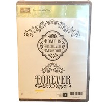 Stampin Up Forever With You, Home is Wherever I'm with You,  Forever, Rubber - £9.81 GBP