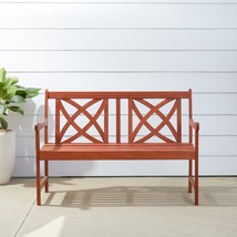 Outdoor Patio 4-foot Wood Garden Bench - $254.04