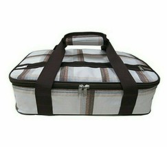 Bee &amp; Willow Home ~ Plaid Design ~ Insulated Tote ~ Holds Up to 4 Qt. Dish - $30.00
