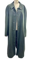 Schneiders Salzburg Michael Wool Alpaca Leather Trim Coat Size 42 Madein... - $173.24
