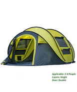 Outdoor Tent Camping Throw Pop Up Tent High Quality Waterproof Travel Ca... - $255.71