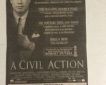 A Civil Action Movie Print Ad John Travolta Robert Duvall James Gandolfi... - £4.74 GBP