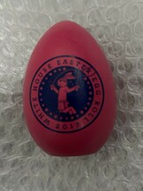 OBAMA 2013 WHITE HOUSE PINK EASTER EGG SIGNED BARACK WOOD DEMOCRAT - $13.05