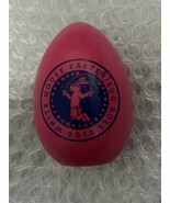 OBAMA 2013 WHITE HOUSE PINK EASTER EGG SIGNED BARACK WOOD DEMOCRAT - $17.84 CAD