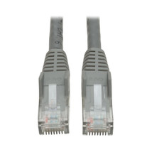 Tripp Lite N201-015-GY 15FT CAT6 Gigabit Snagless Molded Patch Cable RJ45 M/M Gr - £24.80 GBP