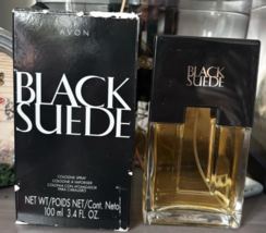 AVON Black Suede Cologne  EDT Spray for Men New 3.4 oz  - $22.76