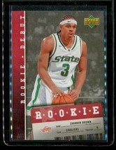 2005-06 Upper Deck Rookie Debut Basketball Card #131 Shannon Brown Cavaliers - $4.84