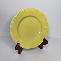 Federalist Ironstone Bread Plate 7.5&quot; Buttercup Yellow Salad MCM Vintage - $18.00