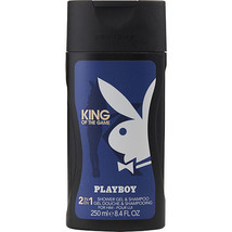 Playboy King Of The Game By Playboy Shower Gel &amp; Shampoo 8.4 Oz - £9.24 GBP