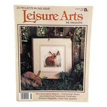 Leisure Arts Magazine August 1994 Cross Stitch Needlepoint Crafts Projects - $4.18