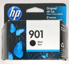 Genuine OEM HP 901 Black Ink Tank Cartridge Exp. SEPT 2023 New In Sealed Box - $7.55