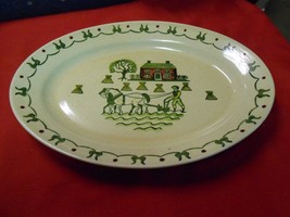 Poppy Trail China Homestead Provincial By Metlox-..13&quot;X10&quot; Platter - £9.80 GBP