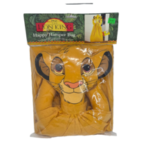 VINTAGE 1990&#39;s DISNEY THE LION KING HAPPY HAMPER LAUNDRY BAG NEW SEALED - $28.50