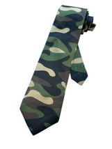 Mens Camouflage Military Armed Forces Army Soldier Camo Hunting Necktie ... - $16.78