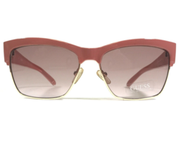 Guess Sunglasses GU 7164 CRL-34 Gold Pink Square Frames with Pink Lenses - £48.43 GBP