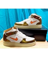 NEW Size 9.5 Nike Air Force 1 Mid QS Ale Brown 2022 - DH5623-100 - $2,826.91 MXN