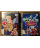 Disney Classics &amp; Kids Lot (6 DVDs) Aladdin Snow White Beauty Beast Pooh - $11.88