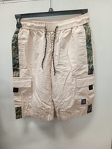 CJQJPNZ Summer Men Cargo Shorts Patchwork Elastic Waist 28. 36a JS - £20.50 GBP