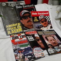 Dale Earnhardt, Sr, two books, 3 magazines, American Stock Car Racers HB book - £39.39 GBP