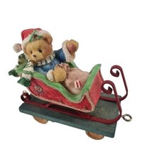  Cherished Teddies 219312 Nick &quot;Ho Ho Ho To The Holidays We Go!&quot; 1997 Figurine - £7.85 GBP