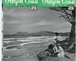 Visit the Oregon Coast US 101 Brochure 1950s 400 Miles of Air Conditione... - $27.72